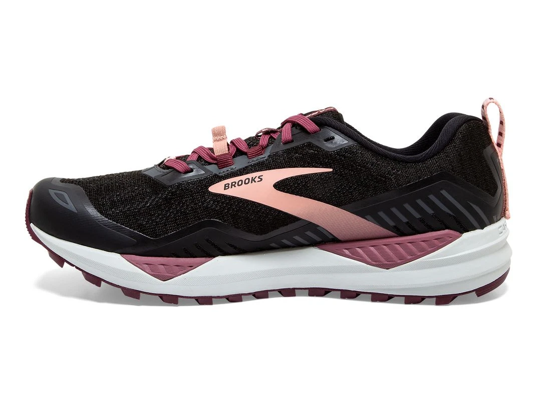 Women's Brooks Cascadia 15 Trail Running Shoe sizes 6-13 Pink and Black |  eBay