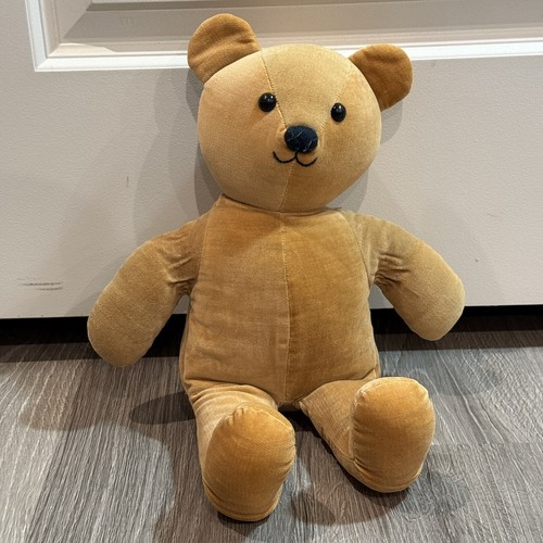 R Dakin & Co Vintage 1984 Brown 3 Toned Face Teddy Bear Doll Plush Toy