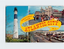 Cartolina Saluti da Atlantic City, New Jersey