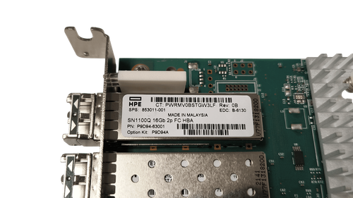 853011-001 HPE QLE2692-HP Dual Port 16Gb HBA with SFPs Half Height Bracket - Afbeelding 4 van 4