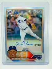 2023 Topps Chrome Jermaine Palacios RC Refractor Auto #197/499