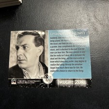 6c Twilight Zone 2002 Series 3 Shadows Substance #178 Jack KLUGMAN Trumpet