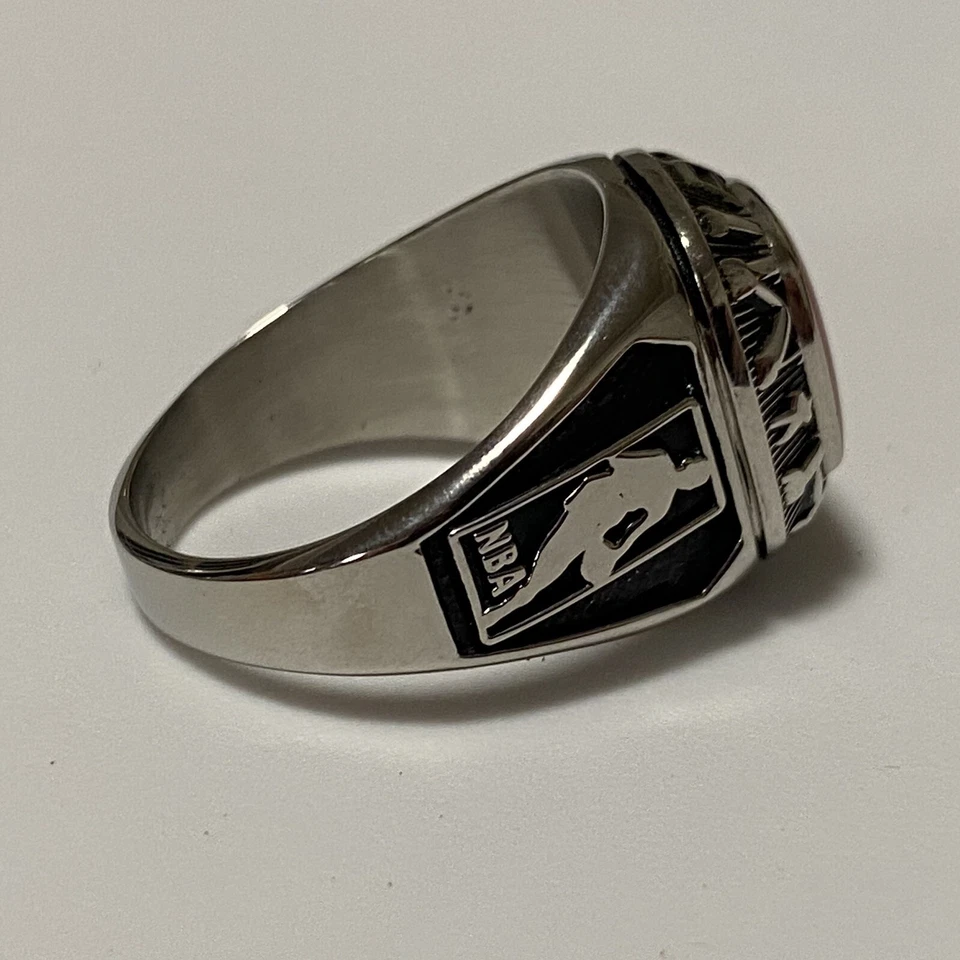 Balfour NBA Miami Heat Ring Pick Your Size Silver Tone Vintage - Image 3 of 4