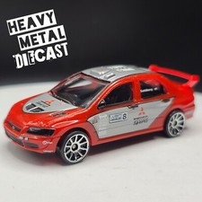 Hot Wheels Mitsubishi Lancer Evolution 7 Ralliart Vhtf 2005 World Rally Wrc