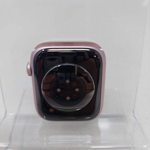 Odblokowany Apple Watch Series 9 45MM różowy aluminiowy różowy pasek sportowy MRML3LL/A - Zdjęcie 4 z 10