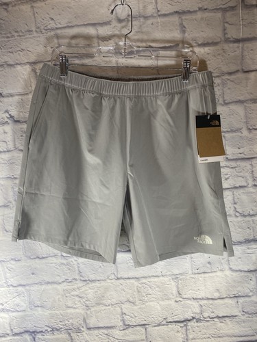 The North Face Shorts Men's Medium Gray Running Hiking FlashDry Athletic Outdoor