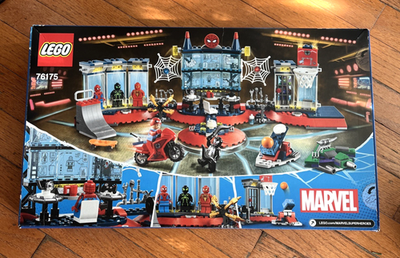 NEW!! Lego Marvel Spiderman Set 76175 Attack on the Spider Lair