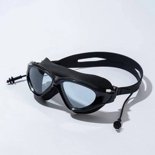 Anti Fog Swimming Goggles UV Glasses Adjustable Earbuds for Women Men Adult Kids - Picture 2 of 9