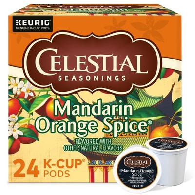 Mandarin Orange Spice  Tea, Single-Serve K-Cup Pods, 24 Count