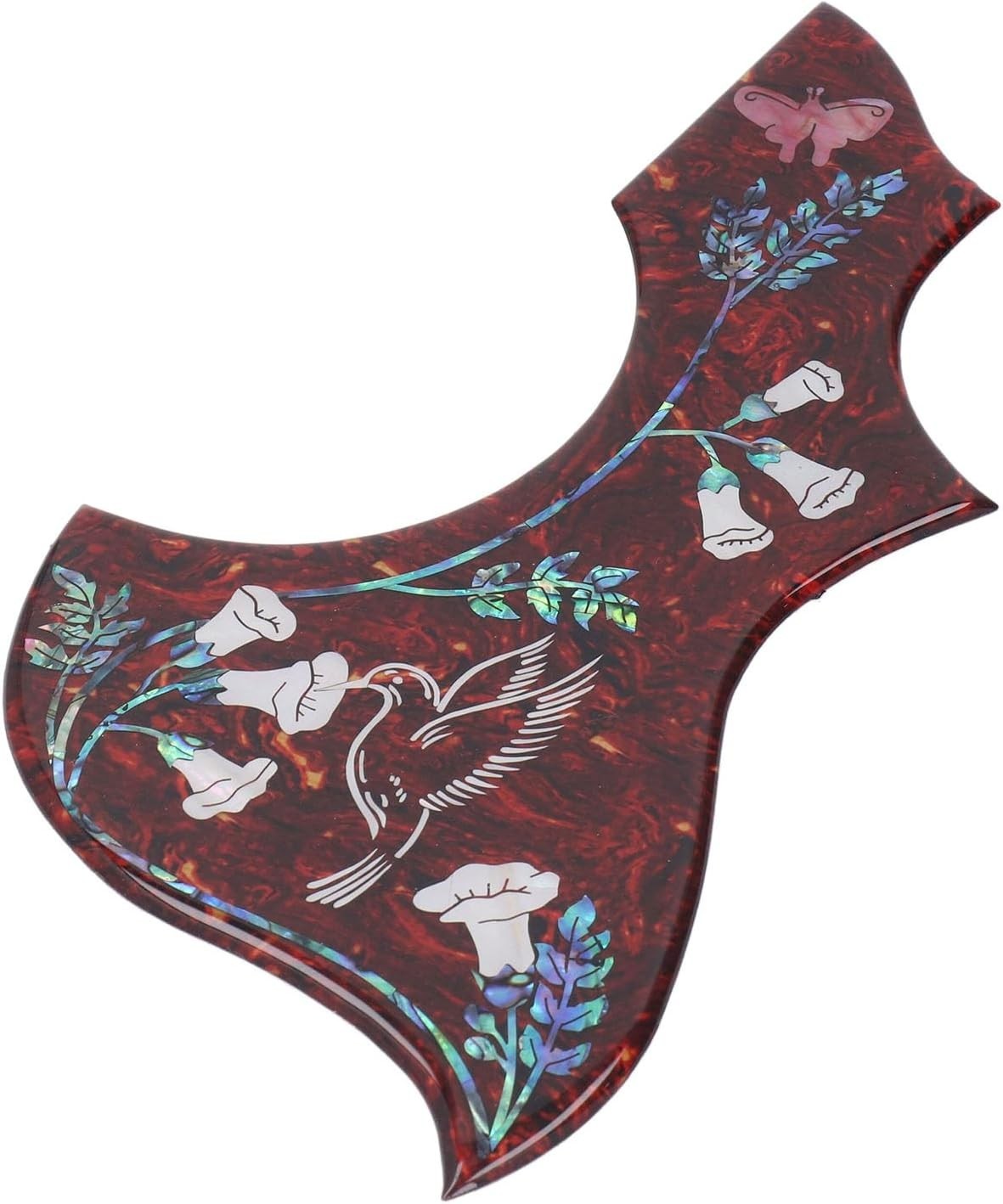 Hummingbird Design Acoustic Guitar Pickguard - Perfect Replacement & Upgrade