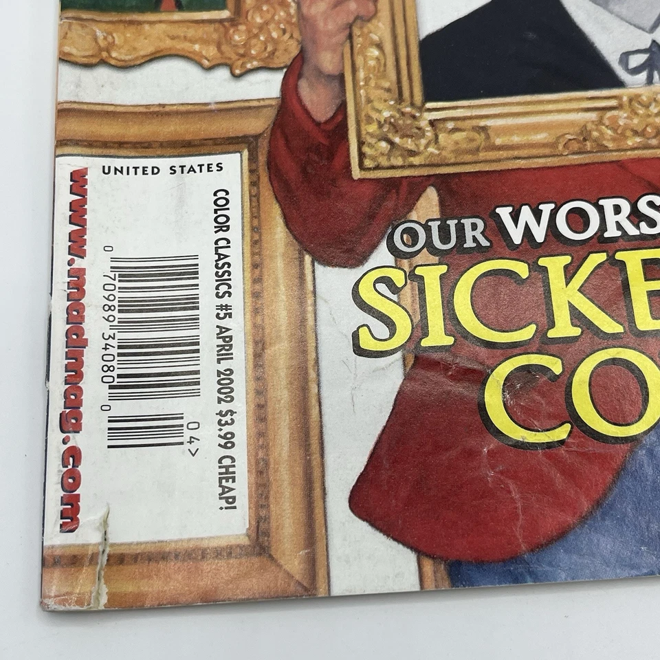 Mad Magazine Color Classics Volume #5 Our Worst Stuff in Sickening color 2002 - Image 2 of 4