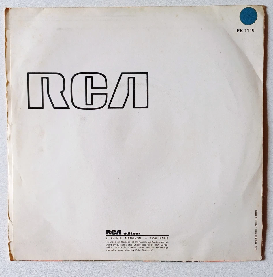 Elvis Presley "It's Now Or Never", Vinyl 45t SP, 1980 TBE - Photo 2/3