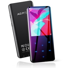 MP3 Player with Bluetooth 5.3, 2.4 Inch Curved Screen, 32GB Internal
