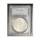 1884-CC Morgan Silver Dollar $1 PCGS MS63 Business Strike 12397105
