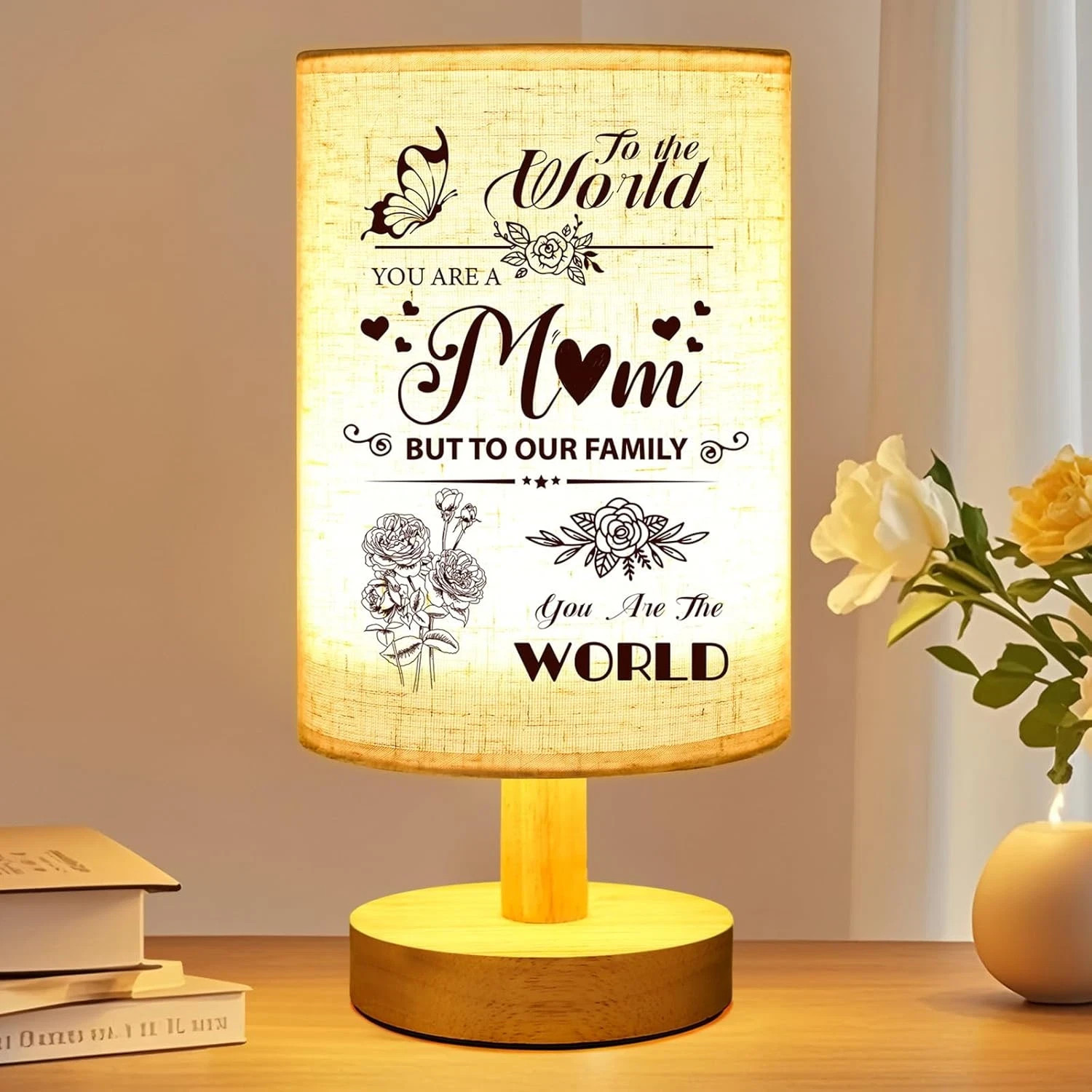 Mothers Day Gifts for Mum Nan, Mum Birthday Gifts from Son Daughter Kids, Table