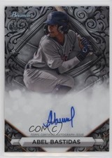 2023 Bowman Sterling Prospect Silver Refractor 66/100 Abel Bastidas Auto 0w8