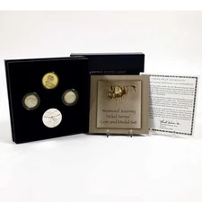 2005 Westward Journey Nickel Coin and Medal Set OGP COA SKU:CPC3846