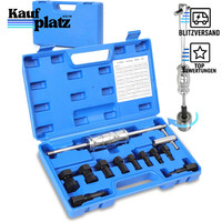Fahrrad Innenlager Abzieher Set 12Pcs Mit Gleithammer Und 8 Spannzangen 8-32Mm