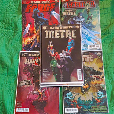 Dark Nights: Metal Lot #1-6, The Forge, The Casting, Hawkman Found, & Wild Hunt