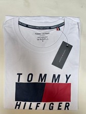Image of Tommy Hilfiger Men's Crew Neck T-Shirt - Chest Logo - Half Sleeve