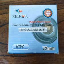 Zeikos ZE-FLK72 72 mm Filter Kit