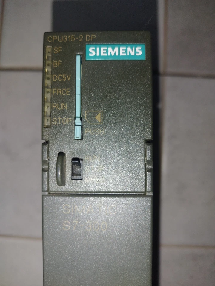 Siemens Simatic S7 CPU 315-2DP,6ES7 315-2AG10-0AB0,6ES7315-2AG10-0AB0,E:07 - Imagen 3 de 4