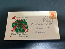 (1424) 25-8-2025 - Australia older FDC cover - flowers - 1960 - 1/6
