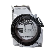 Timberland Reversible Full Grain Leather Belt Mens 32-44 Cut-To-Fit Brown Black