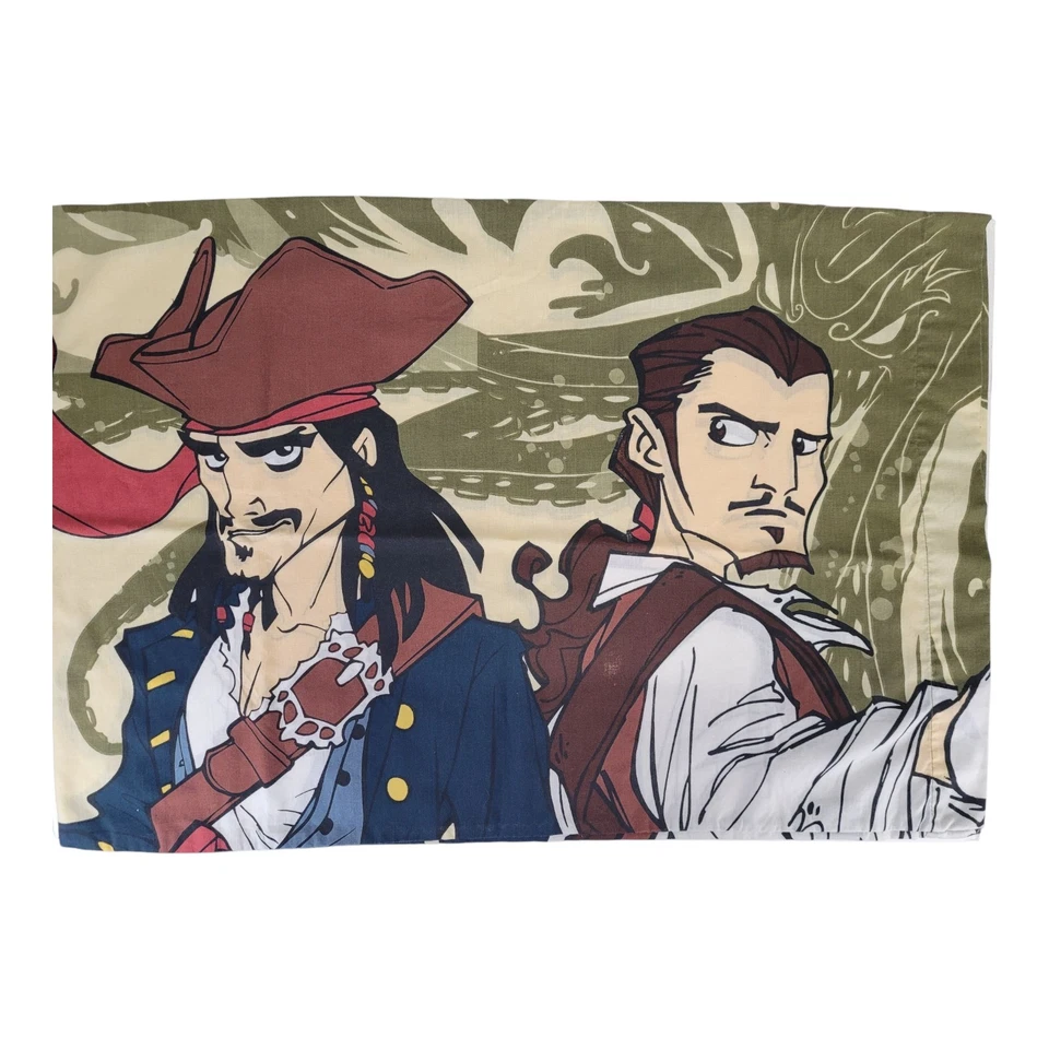 Juego 2 Fundas de Almohada Disney Piratas del Caribe PECHO DE HOMBRE MUERTO Jack Sparrow  Foto 3 de 4