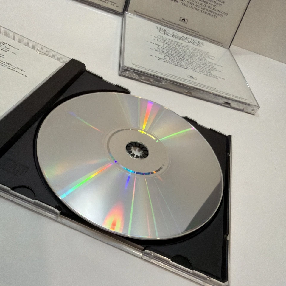 Crossroads - Eric Clapton (CD 1988) 4 CD's NO Box Excellent Fast FREE Shipping - Image 4 of 4