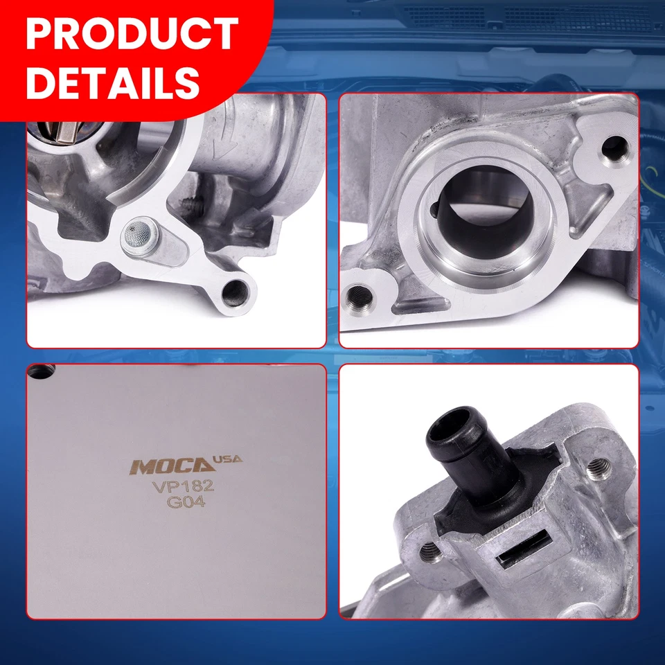 Bomba de vacío de freno para 09-18 Audi A4 Quattro A5 A6 allroad Q3 Q5 TT 2,0 L VCP182 Foto 4 de 4