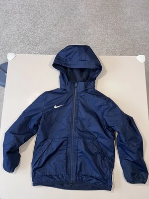 Veste à capuche / Coupe-vent doublé polaire Nike Bleu Marine - Photo 1/4