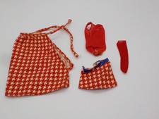 Barbie Growing Up Skipper bambola vestito #7259 body e gonna vintage 1974