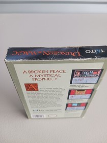 Dungeon Magic NES Game Nintendo Entertainment System 1990 CIB