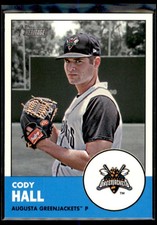 2012 Topps Heritage Minor League Cody Hall #114 Augusta Greenjackets
