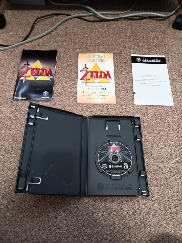 The Legend Of Zelda: Edición Coleccionista Para Nintendo GameCube (COMPLETO EN CAJA) Foto 4 de 4