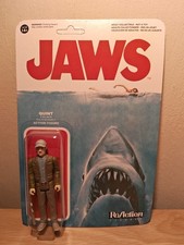 Jaws Quint Action Figure Funko Reaction Figures Robert Shaw Very Good Condition