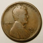 1912 S Lincoln Wheat Cent Penny VG-Details/ Damage   "Actual Coin Pictured"