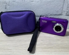 VIVITAR VIVICAM F128 DIGITAL CAMERA - 14.1MP & CARRY CASE