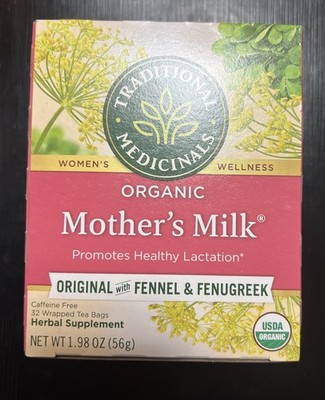 Traditional Medicinals Organic Mother's Milk Women's Tea 32 Count