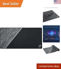 ROG Sheath BLACK LTD: Durable 35.4  Mouse Pad for Ultimate Gaming Control