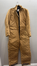 Dakota Outerwear Coverall Size Large Tan Regular Insulated Warm