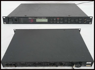 YAMAHA SPX900 Professional Multi Effects Sound Processor Power Cable Music Black