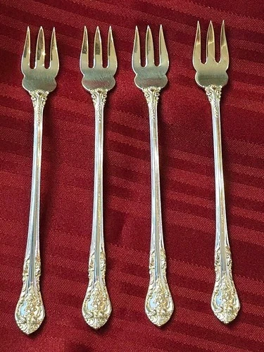 King Edward by Gorham Sterling Silver Cocktail Fork. Silverware. Flatware