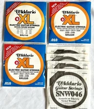 D'Addario Electric/Acoustic Guitar Strings Nickel Wound SXL110 SNW046