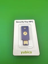 Yubico FIDO Security Key NFC and USB - Two Factor Authentication, Fits USB-A