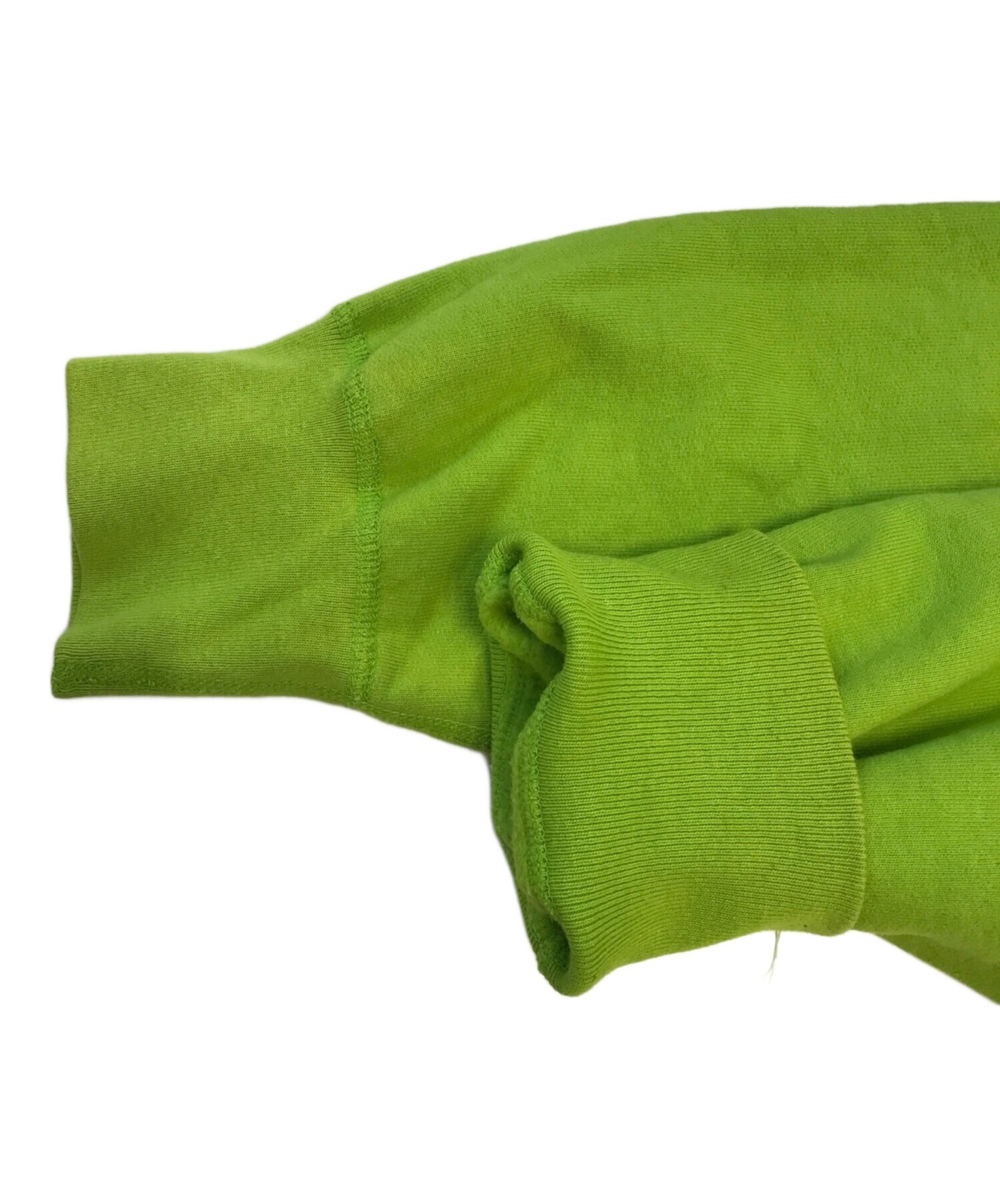 SUPREME × AKIRA Patches Hooded Sweatshirt Yellow-Green Men's Cotton Size M Used thumbnail 6