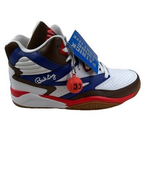 Rebound By Patrick Ewing Sport Lite White Brown Red Royal Men s 10 NWT