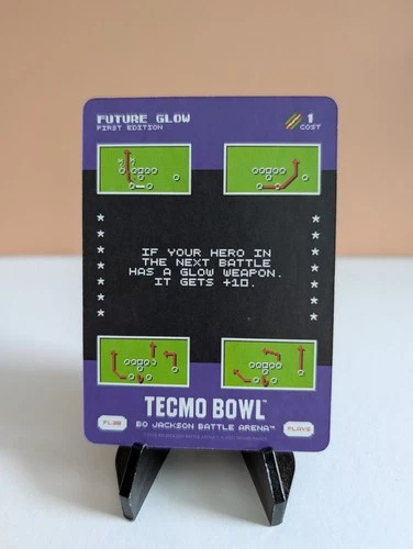 2026 Bo Jackson Battle Arena Tecmo Bowl Play #PL38 Future Glow