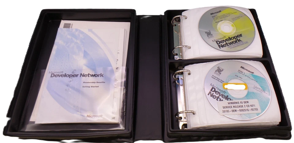 MSDN Software 49 CD de software de desarrollo de Microsoft 1997 Win95 NT3.51 Office Foto 3 de 4